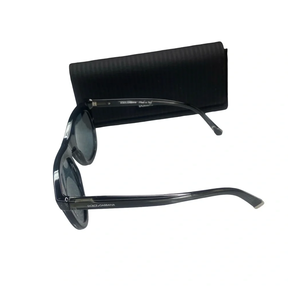Dolce & Gabbana Black Sunglasses with Case